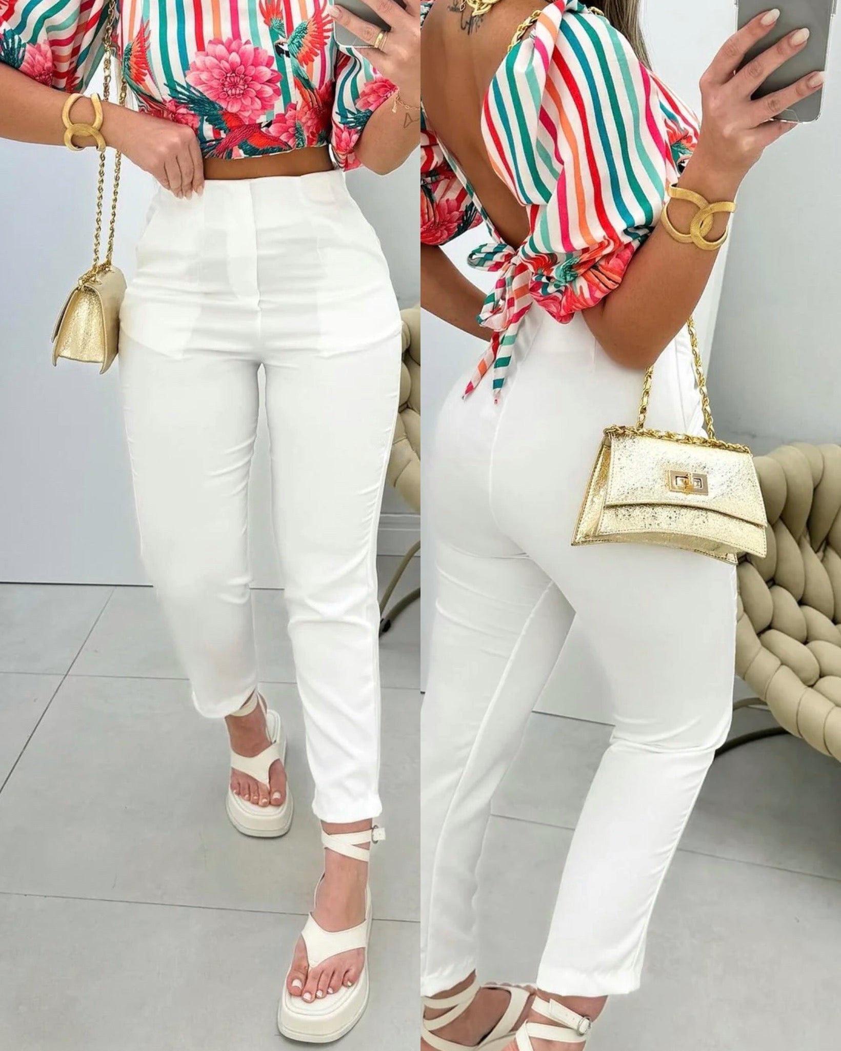 Calça Alfaitaria Betânia Off White / Pp - 34